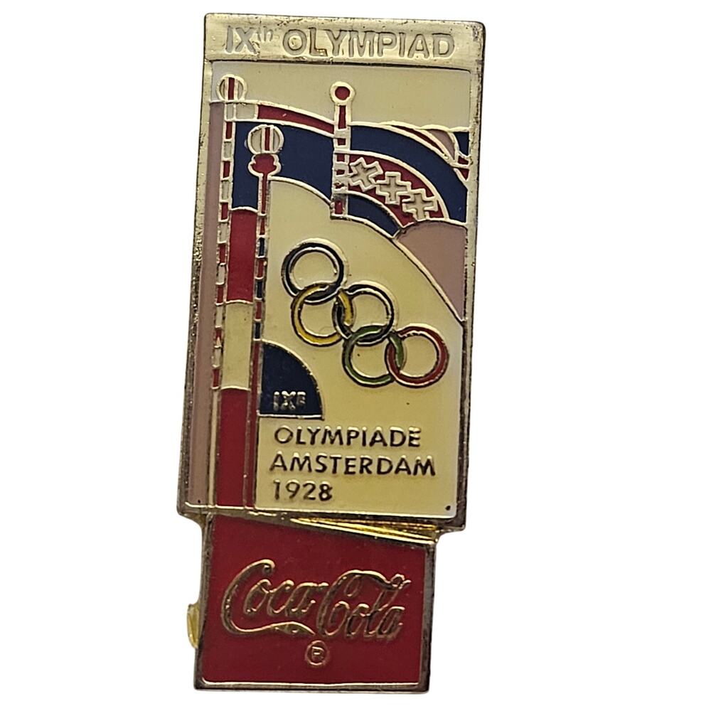 1996 Alanta Olympics Historical Summer Poster Series Pin 1928 Amsterdam